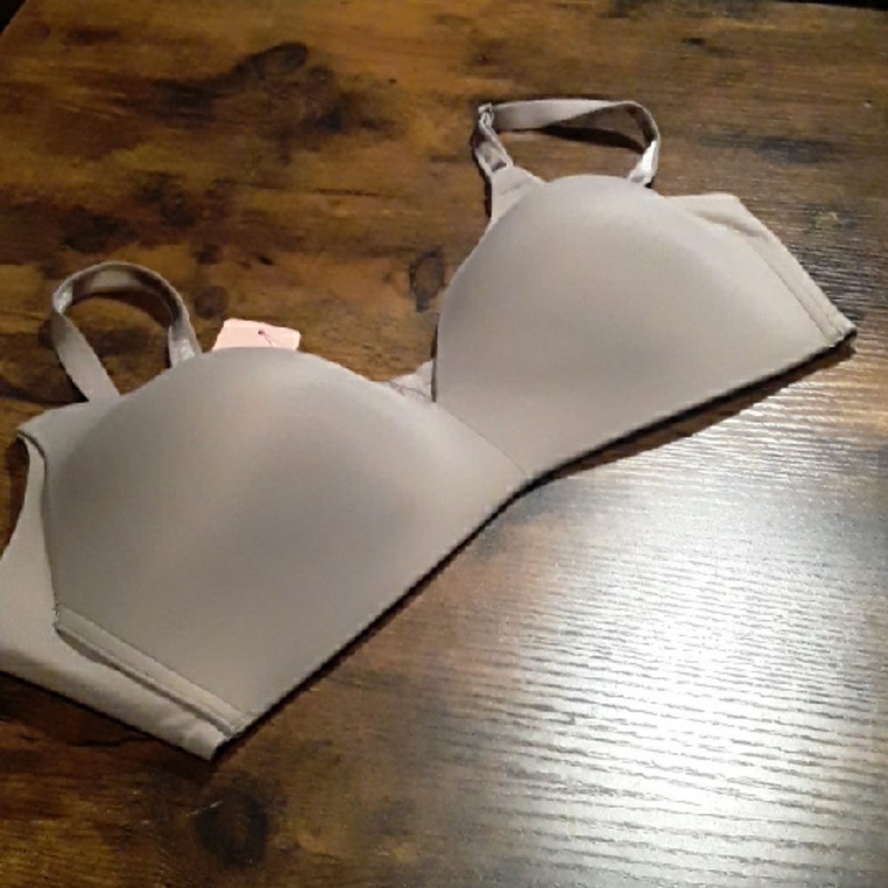 NWOT 36B Warner's Clay Colored Molded Wirefree Bra